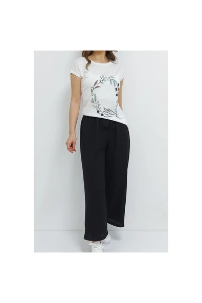 Bkmc Bol Paça Pantolon Siyah - 2