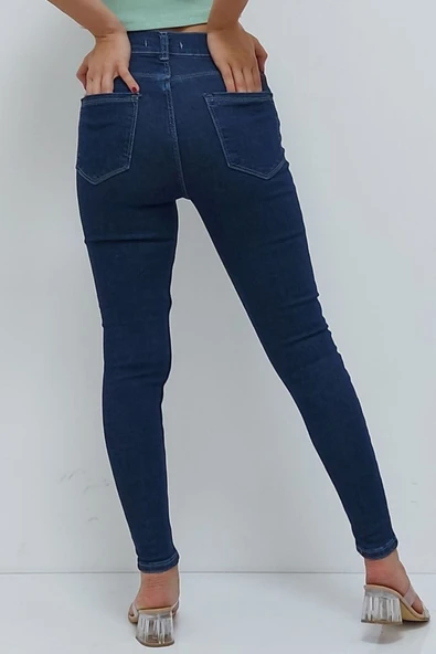 Bkmc Dar Paça Kot Pantolon Lacivert - 5