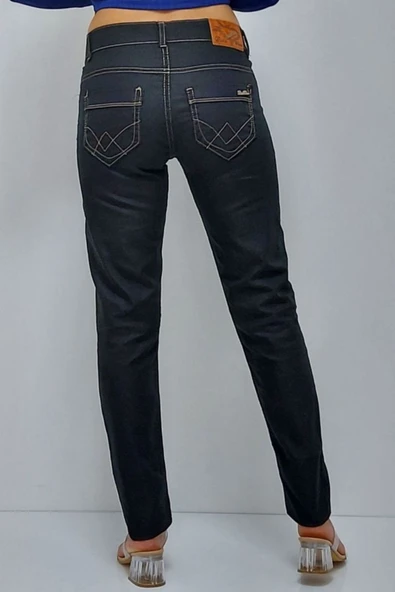 Bkmc Dar Paça Kot Pantolon Siyah - 5