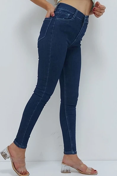 Bkmc Dar Paça Kot Pantolon Lacivert - 3