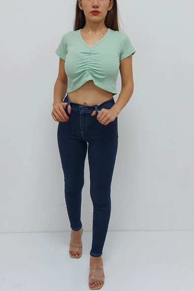 Bkmc Dar Paça Kot Pantolon Lacivert