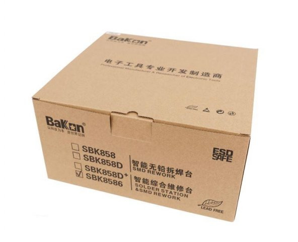 Bakon SBK8586 Intelligent 2 in 1 Havya İstasyonu 760 w - 4