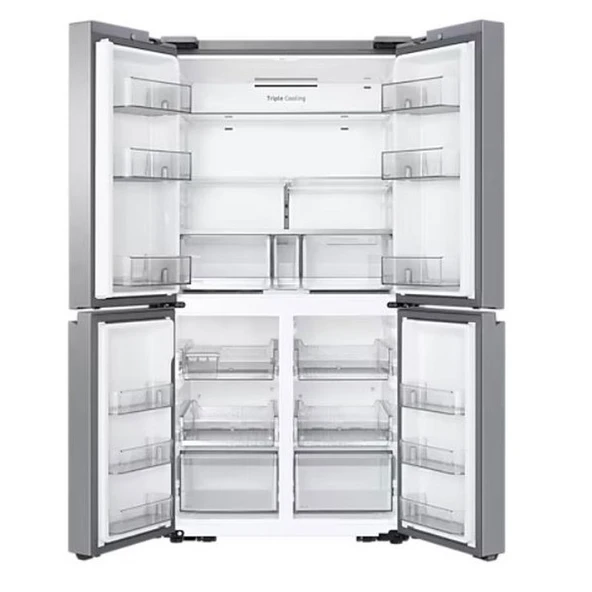 Samsung RF65DG90BESLTR Gardırop No Frost Inox Buzdolabı - 7