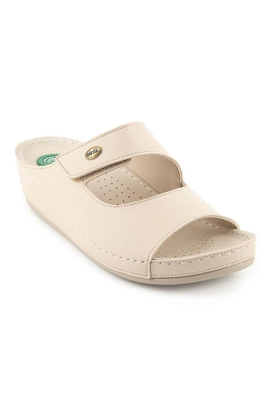 Muya Anyar Anatomik Taban Jel Destekli Topuk Dikeni Kadın Terlik - 5