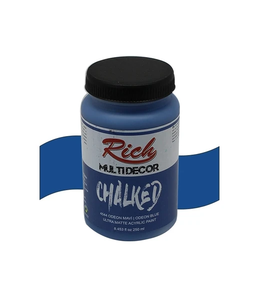 Rich Multi Decor Chalked Boya 250 ml Odeon Mavi 4544