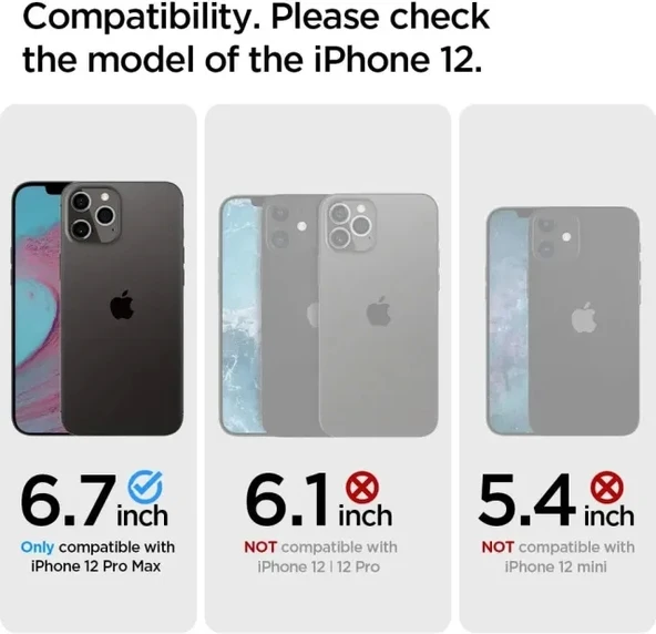 Spigen Liquid Air Armor iPhone 12 Pro Max Kılıf - 1