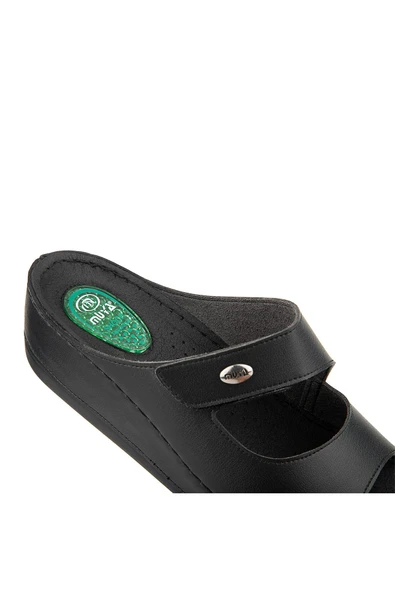 Muya Anyar Anatomik Taban Jel Destekli Topuk Dikeni Kadın Terlik - 9