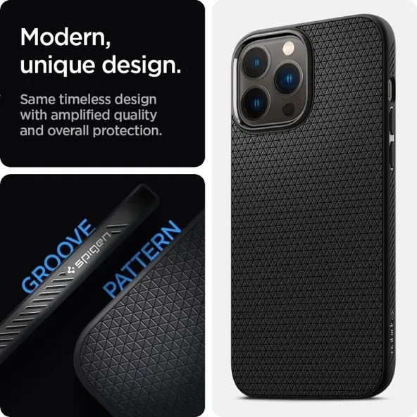 Spigen Liquid Air Armor iPhone 13 Pro Max Kılıf - 3