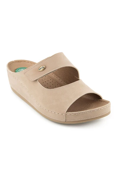 Muya Anyar Anatomik Taban Jel Destekli Topuk Dikeni Kadın Terlik - 4