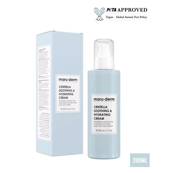 Maruderm Cica Centella Cilt Bakım Kremi 200 ml