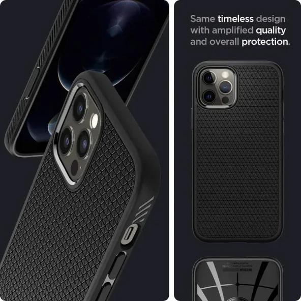 Spigen Liquid Air Armor iPhone 12 Pro Max Kılıf - 4
