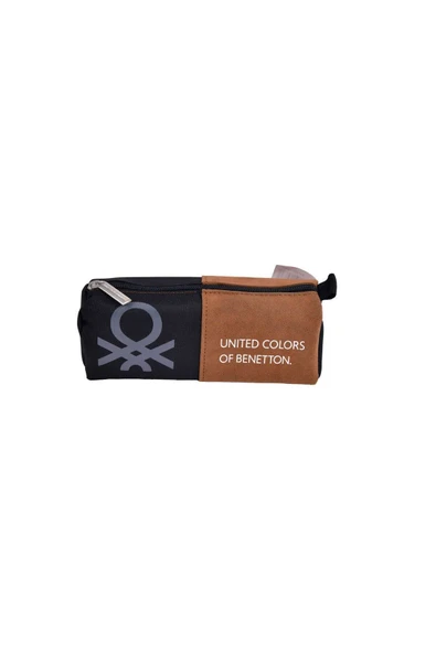 United Colors of Benetton Tek Bölmeli Sofistike Unisex Çocuk Üçgen Kalemlik Siyah / BNT.0012