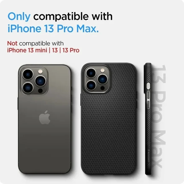 Spigen Liquid Air Armor iPhone 13 Pro Max Kılıf - 2