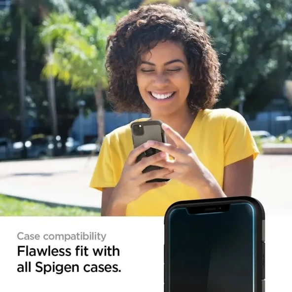 Spigen Tempered Cam Ekran Koruyucu iPhone 11 Pro Max/ Xs Max - 6