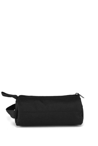 United Colors of Benetton Tek Bölmeli Batik Geçişli Unisex Çocuk Oval Kalemlik Siyah / BNT.0053 - Resim 5