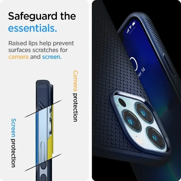 Spigen Liquid Air Armor iPhone 13 Pro Max Kılıf - 5