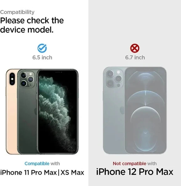 Spigen Tempered Cam Ekran Koruyucu iPhone 11 Pro Max/ Xs Max - 2