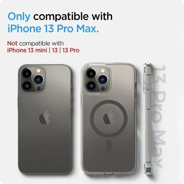 Spigen Ultra Hybrid Magsafe İle Uyumlu İphone13 Pro Max Kılıf - 2