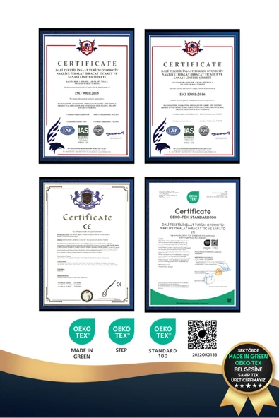 Visco Hava Kanallı Klasik Yastık, Small, 56x37x12cm. Beyaz-Turkuaz - 3