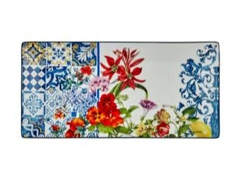 Lamedore Italy Garden 2Lı Buyuk Dıkdortgen Tabak 30X15 Cm 1bsf-1752ıg