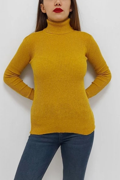 Bkmc Tam Balıkçı Bluz Hardal (clz)