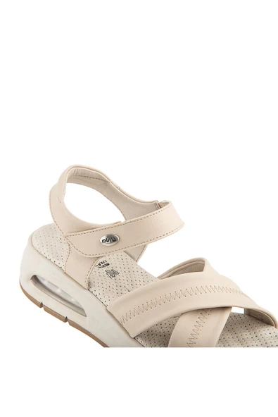 Muya Plivati Anatomik Air Max Tabanlı Topuk Dikeni Kadın Sandalet - 5