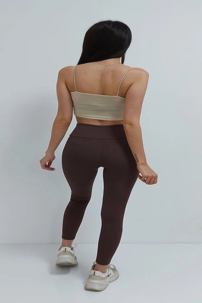 Bkmc Fitilli Tayt Kahve - 5