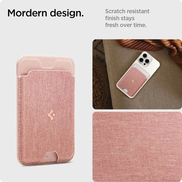 Spigen Valentinus (MagFit) İphone 14, 13, 12 için Manyetik Cüzdan Kartlık - 5