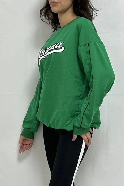 Bkmc 2 İplik Nakışlı Sweatshirt - 3