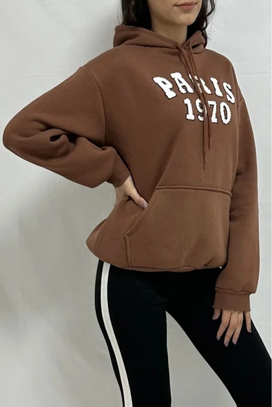 Bkmc Paris Nakışlı 3 İplik Sweatshirt - 4