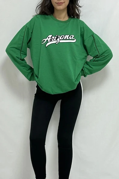 Bkmc 2 İplik Nakışlı Sweatshirt - 2