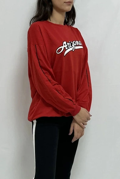 Bkmc 2 İplik Nakışlı Sweatshirt - 4