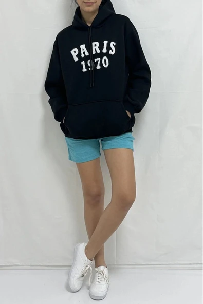 Bkmc Paris Nakışlı 3 İplik Sweatshirt
