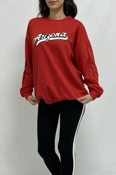 Bkmc 2 İplik Nakışlı Sweatshirt - 2