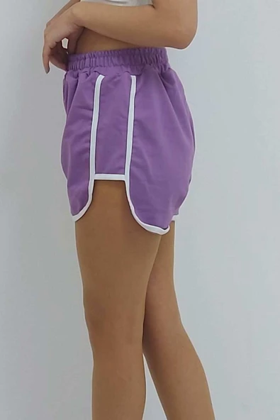 Bkmc Çizgili Şort Lila ()(noya Online) - 4