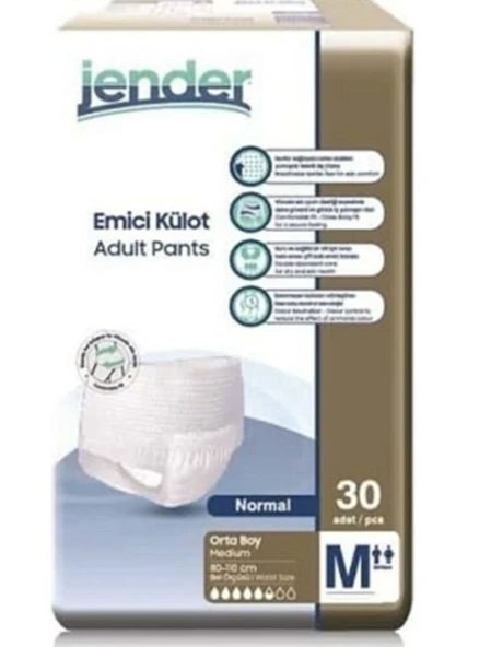 Jender Emici Külot Orta Boy M 30'lu Hasta Bezi ürün görseli
