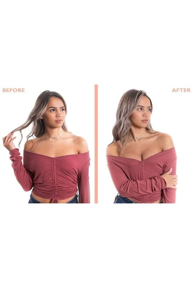 KorseShop 5 Metre Push Up Göğüs Meme Dikleştirici Kaldırıcı Kaldırma Ped Ve 10 Adet Göğüs Ucu Kapatıcı Bandı - 5