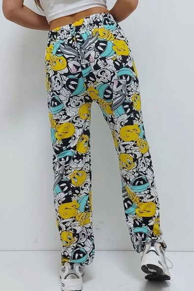 Bkmc Dijital Baskılı Pijama Altı (lisinya) - 5