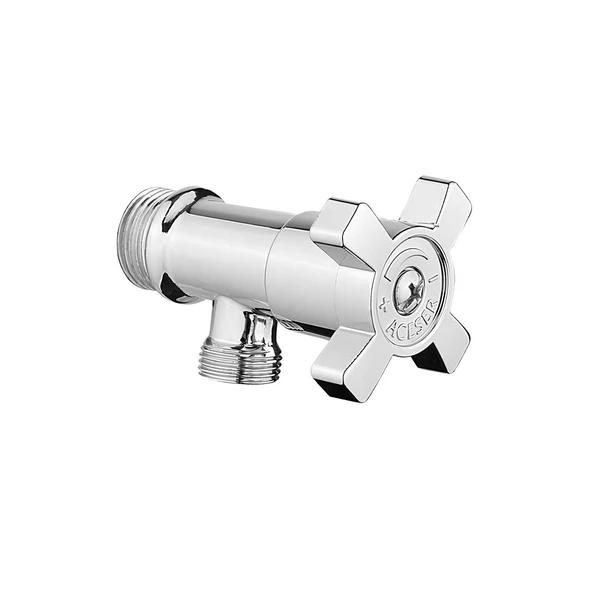 Taharet Musluğu Ara Musluk Klozet Alafranga Flex Hortum Bağlantı Çevirmeli Metal Rezervuar Wc