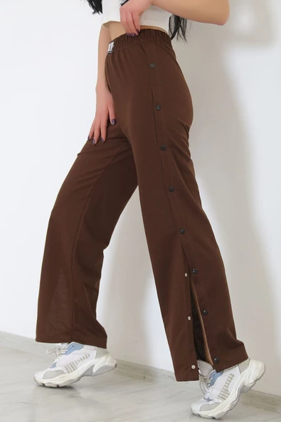 Bkmc Çıtçıtlı Eşofman Altı Kahve - 5195.1254. - 6