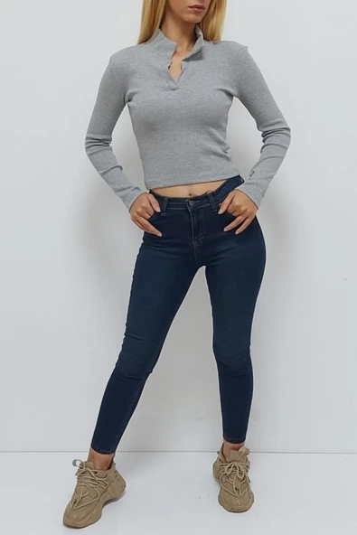 Bkmc Polo Yaka Kazak Gri