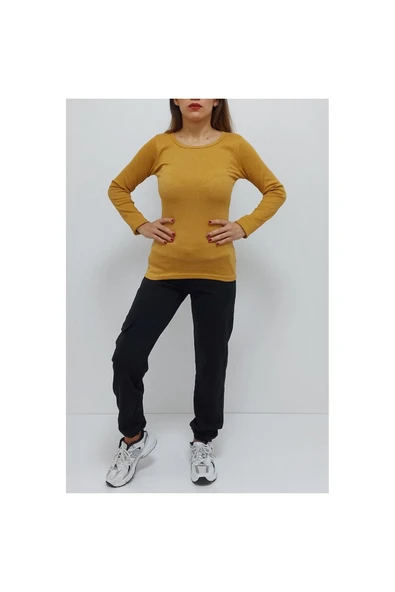 Bkmc Bisiklet Yaka Kazak Sütlükahve (lisinya) - 2