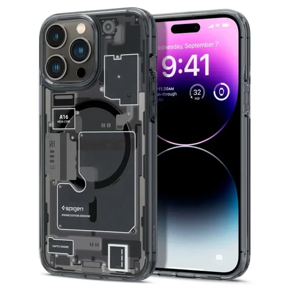 Spigen Ultra Hybrid (MagFit) İPhone 14 Pro Max Kılıf (2022) ZeroOne