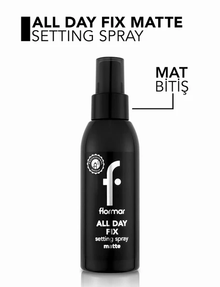Flormar Make Up Makyaj Sabitleyici All Day Fix Spray 125 Ml