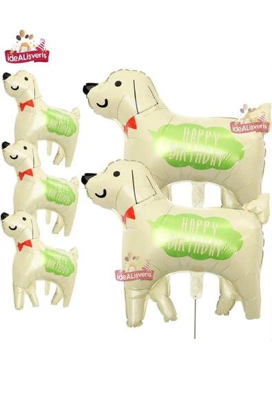 Laviyosa 3D Köpek Folyo Balonu