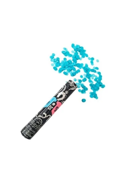 KONFETİ SÜS Konfeti Cinsiyet Partisi Mavi