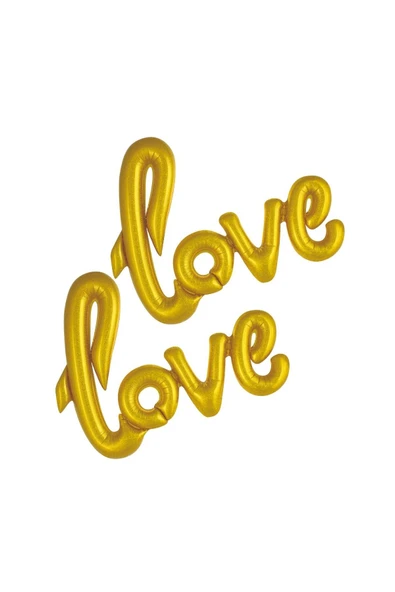 Bkmc KÜÇÜK LOVE GOLD FOLYO BALON 36*54CM