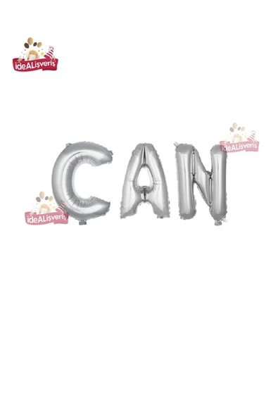 Bkmc 3 Harfli Kişiye Özel İsim Folyo Balonu Doğum Günü Folyo Balon Set 36cm Isim Balon - Resim 3