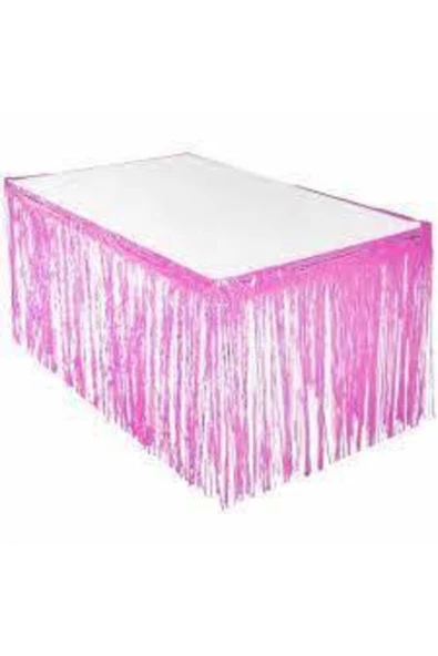 Balondaballoon Masa Eteği Metalize 75*360cm Pembe