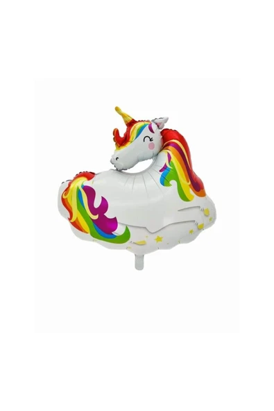Bkmc Sitting Unicorn Folyo Balon